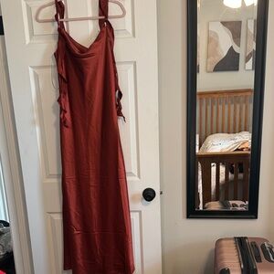 Sincerely Jules Rust Maxi Dress